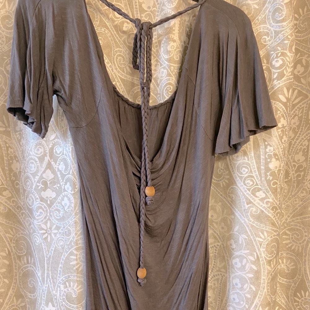 Gray braided Tunic - Picture 2 of 3